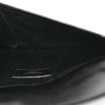 Saint Laurent Grain De Poudre Uptown Pouch Black 5 of 10