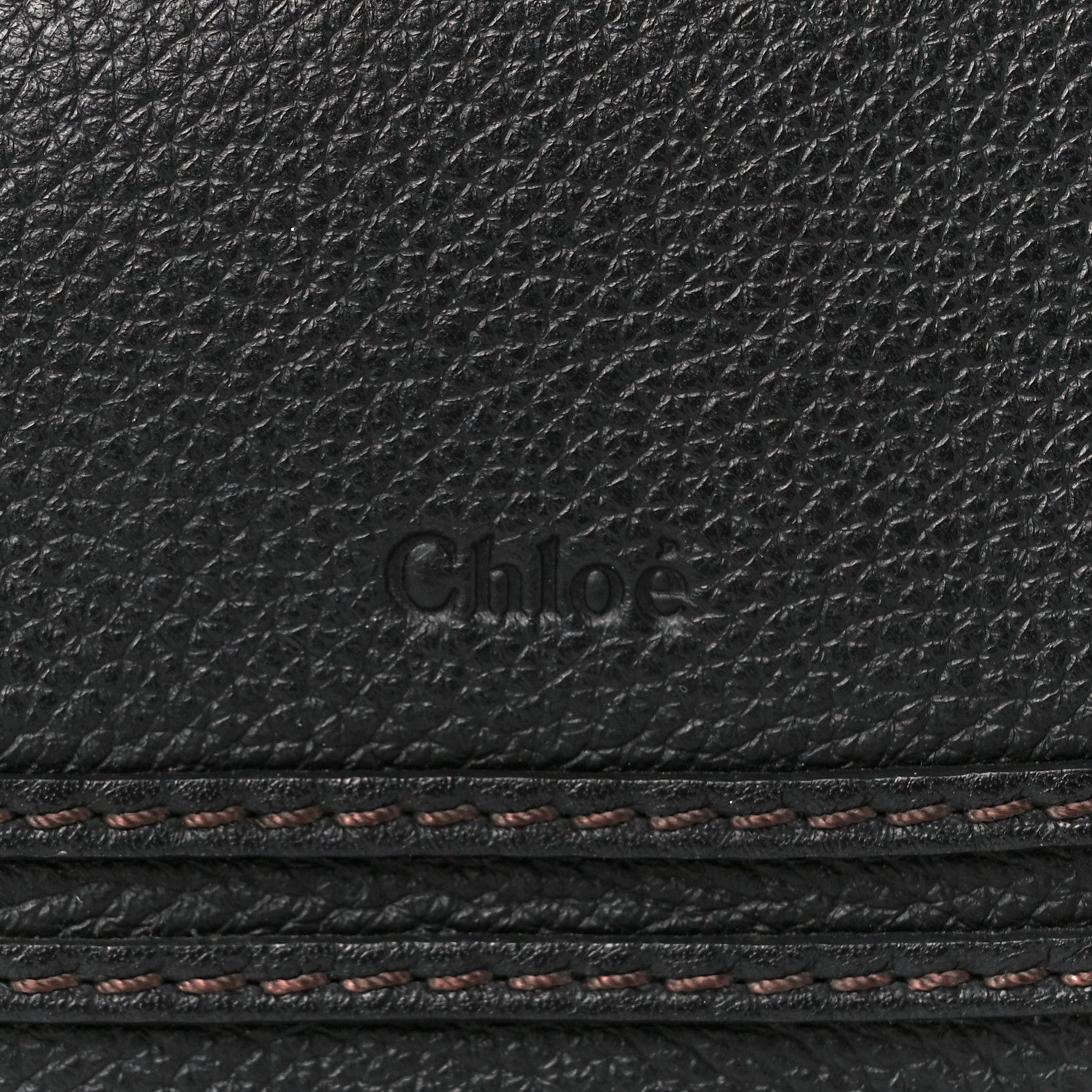 Chloe Calfskin Medium Marcie Satchel Black 9 of 12