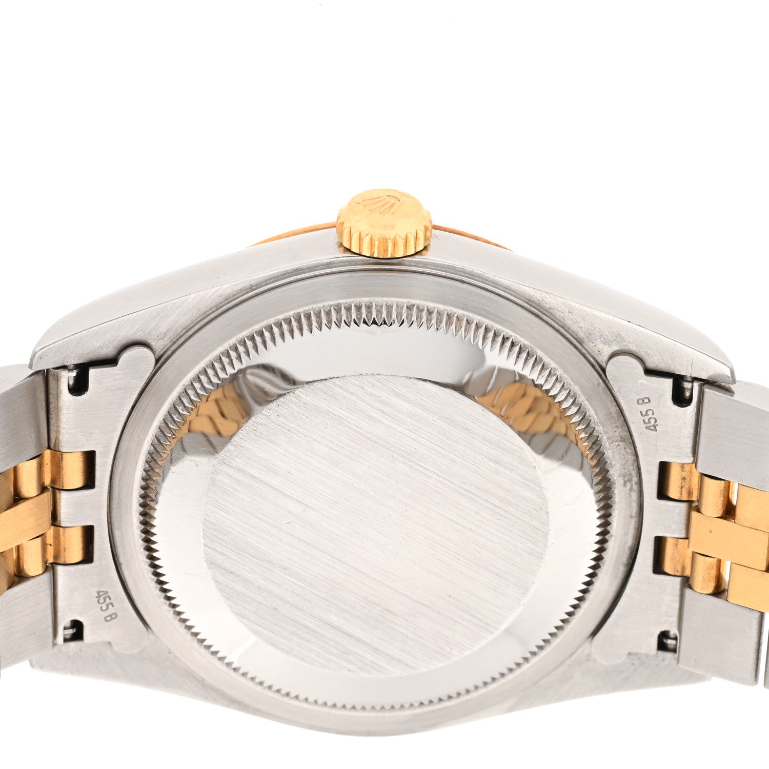 Rolex Stainless Steel 18K Yellow Gold 36mm Oyster Perpetual Datejust Watch Champagne 116233 4 of 4