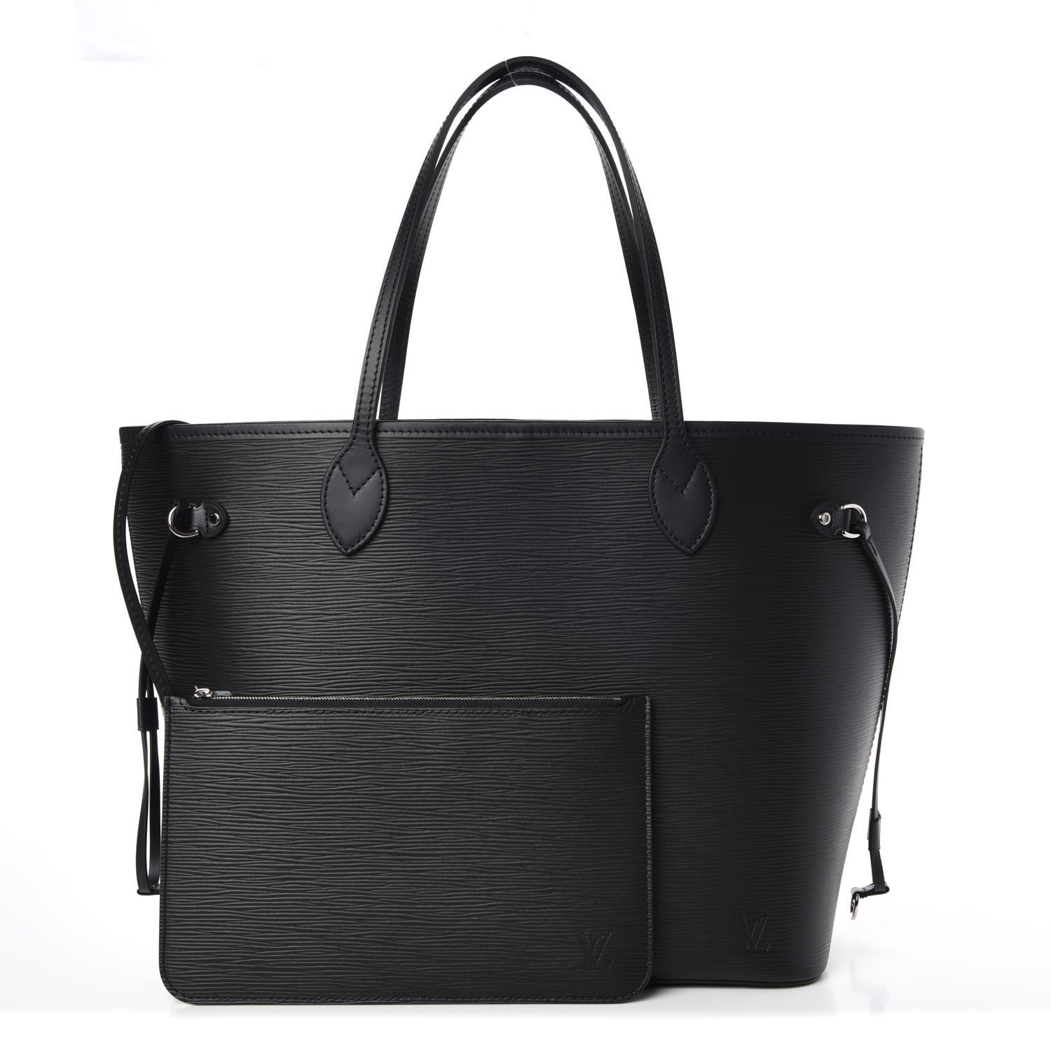 Louis Vuitton Epi Neverfull MM Black 1 of 9