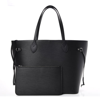 Louis Vuitton Epi Neverfull MM Black 1 of 9