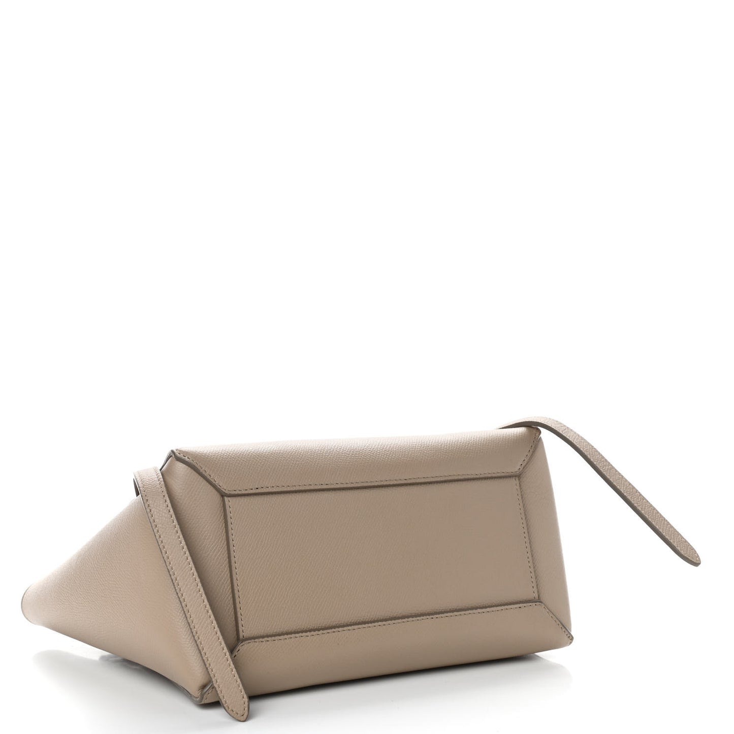 Grained Calfskin Mini Belt Bag Light Taupe