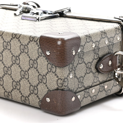 Gucci GG Supreme Monogram Globe-Trotter Beauty Case Brown 10 of 10