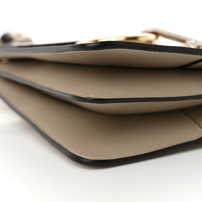 Chloe Patent Calfskin Little Horses Debossed Mini Faye Bag Motty Grey 9 of 10