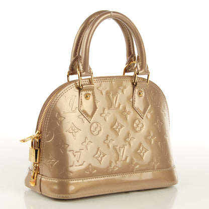 Louis Vuitton Vernis Alma BB Beige Poudre 3 of 7