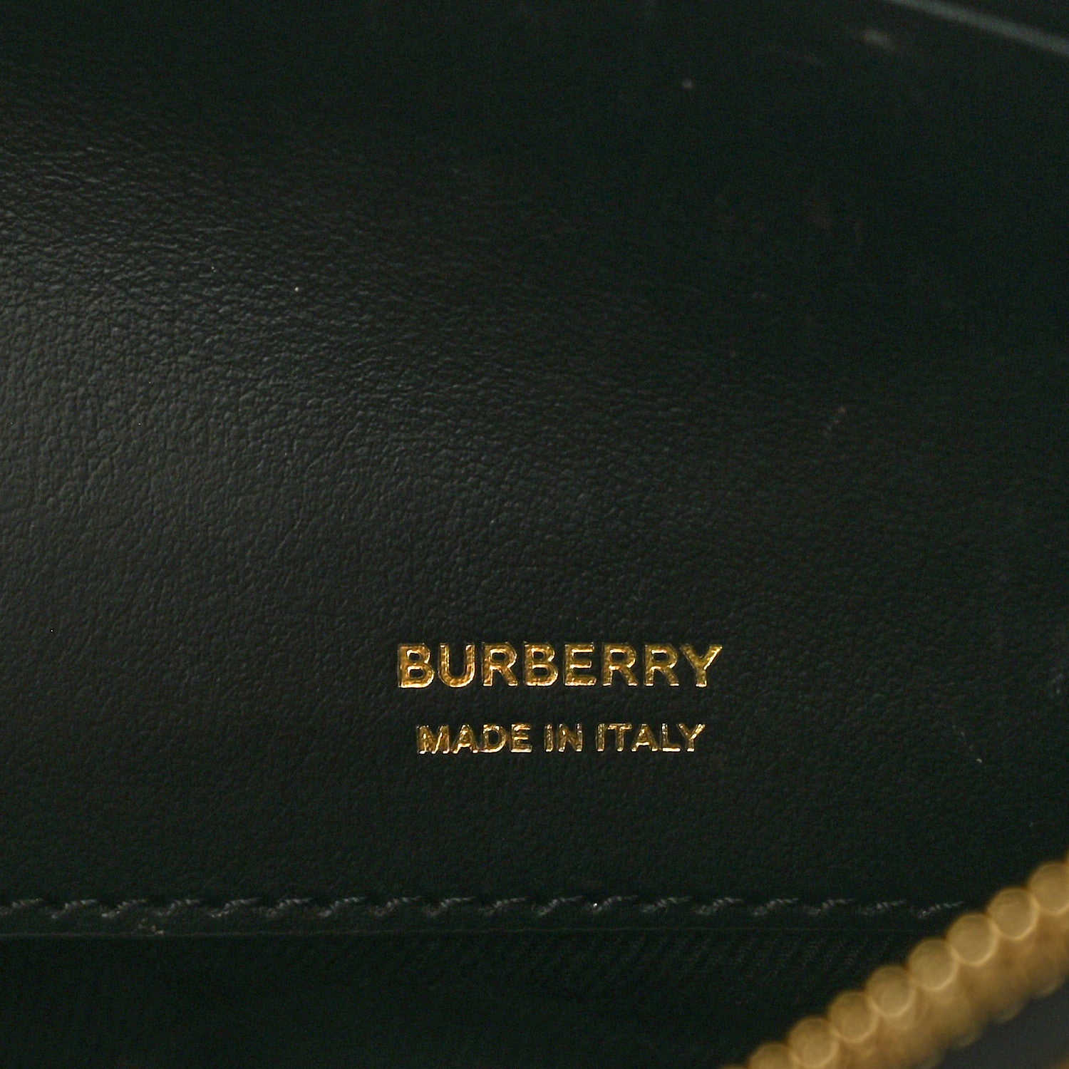 Burberry Vintage Check Calfskin Olympia Slim Pouch Archive Beige
