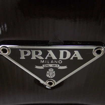 Prada Vernice Messenger Ebano 10 of 10