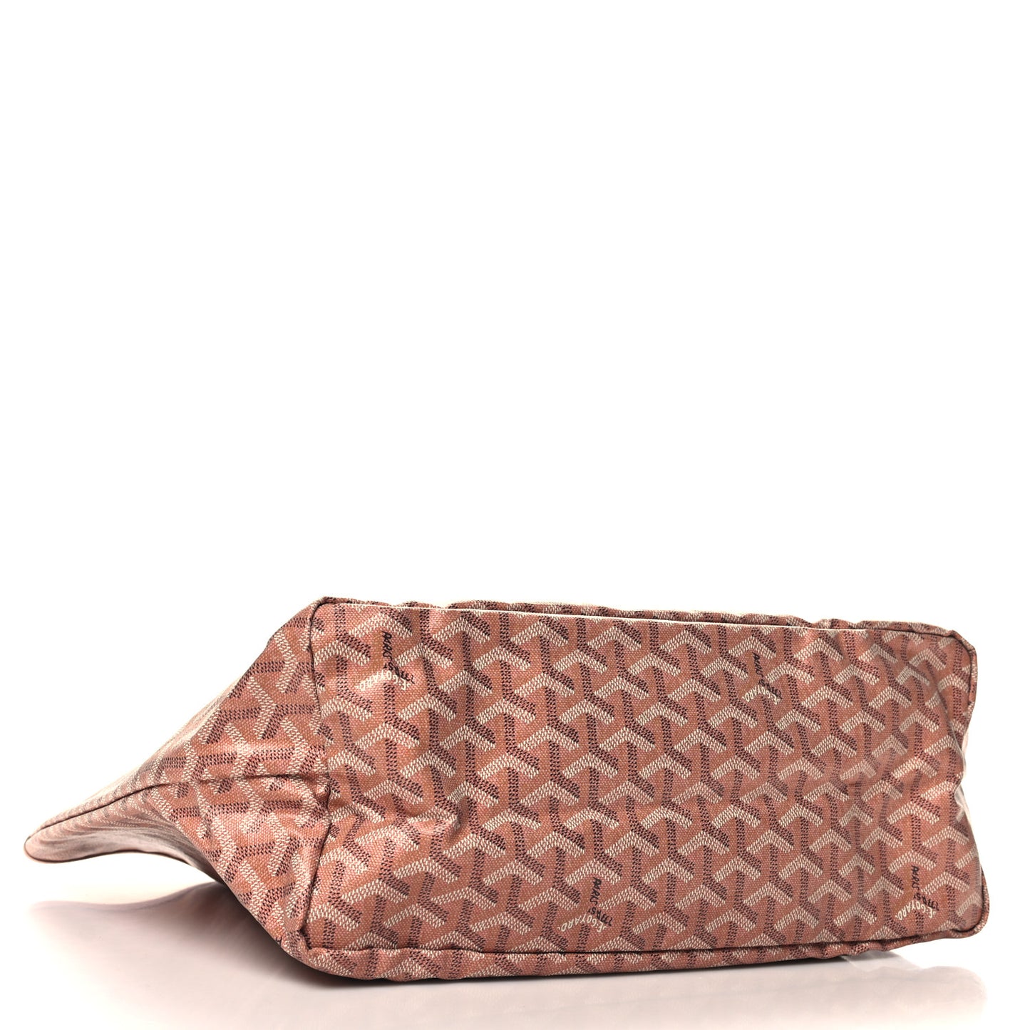 Iridescent Goyardine Saint Louis PM Pearly Coral