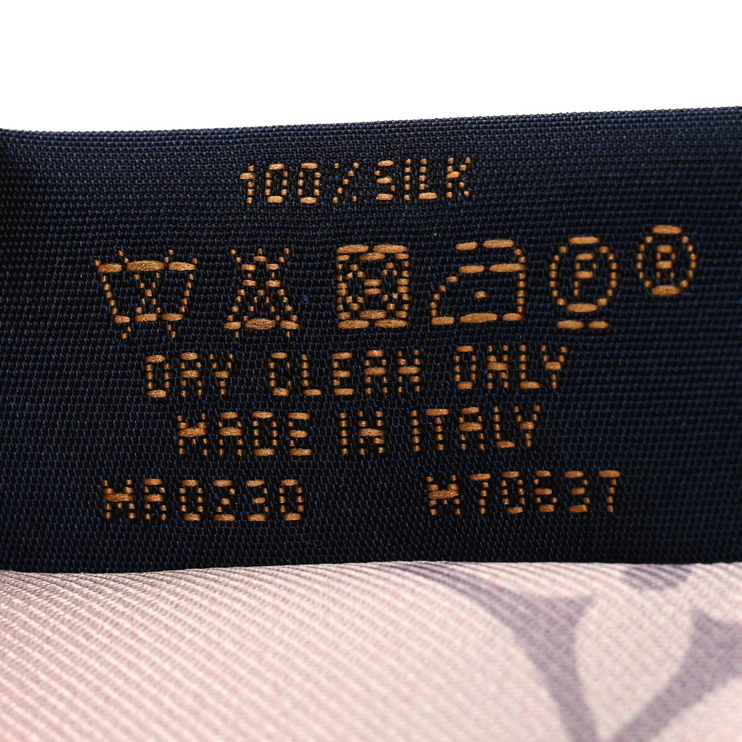 Silk Monogram Confidential Bandeau Light Pink