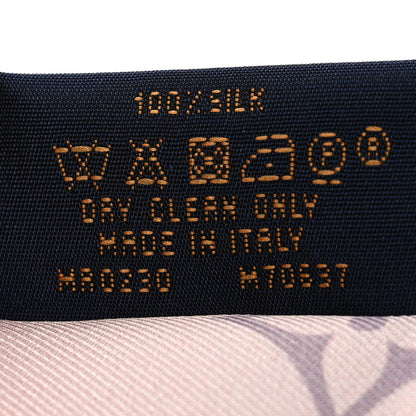 Louis Vuitton Silk Monogram Confidential Bandeau Light Pink 4 of 4