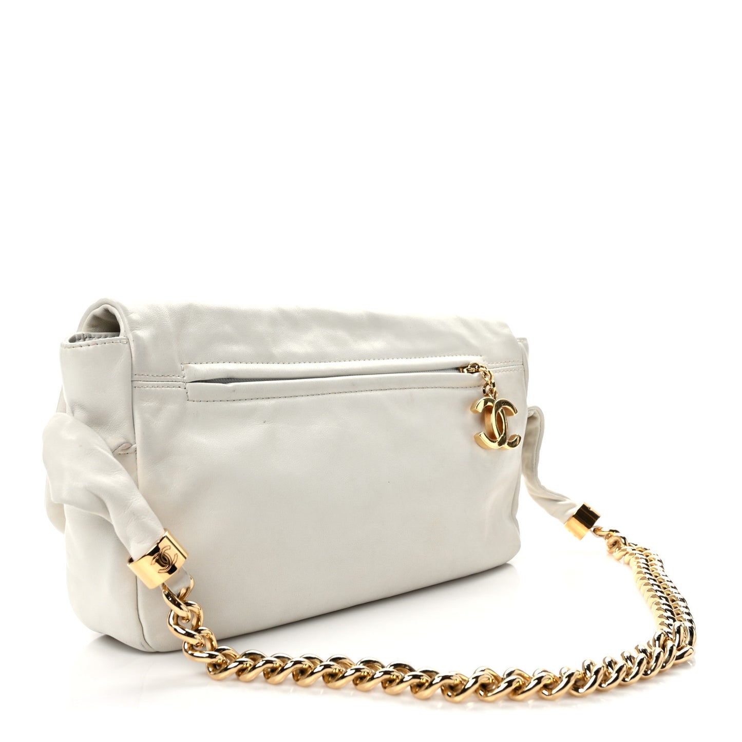 Lambskin Rodeo Drive Flap White