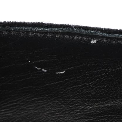 Chanel Velvet Logo Espadrilles 38 Black 8 of 11