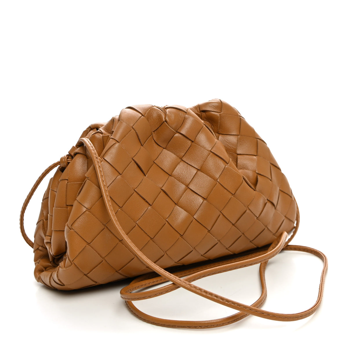 Nappa Intrecciato The Mini Pouch Carmel