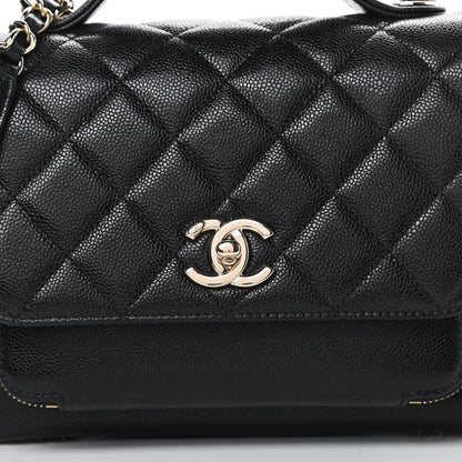 Chanel Caviar Quilted Medium Business Affinity Flap Black 8 of 13