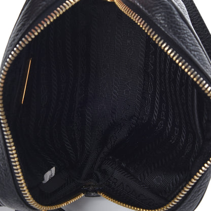 Prada Vitello Daino Mini Camera Crossbody Black 7 of 11