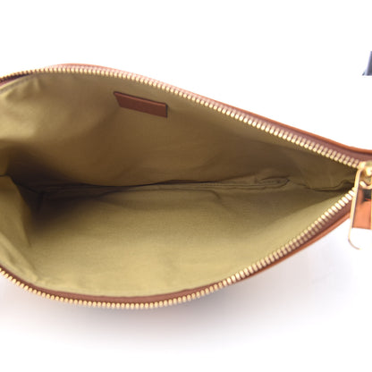 Gucci Vintage Canvas Web Pouch Sand Cuir 5 of 11