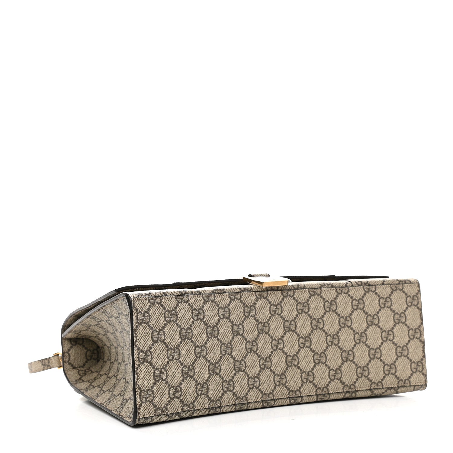 Balenciaga X GUCCI GG Supreme Monogram Medium Hourglass Top Handle Bag Beige Ebony 4 of 8