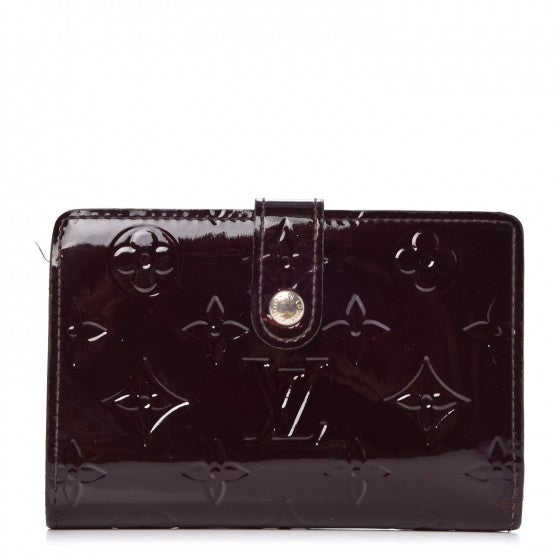 Louis Vuitton Vernis French Purse Wallet Amarante 1 of 15