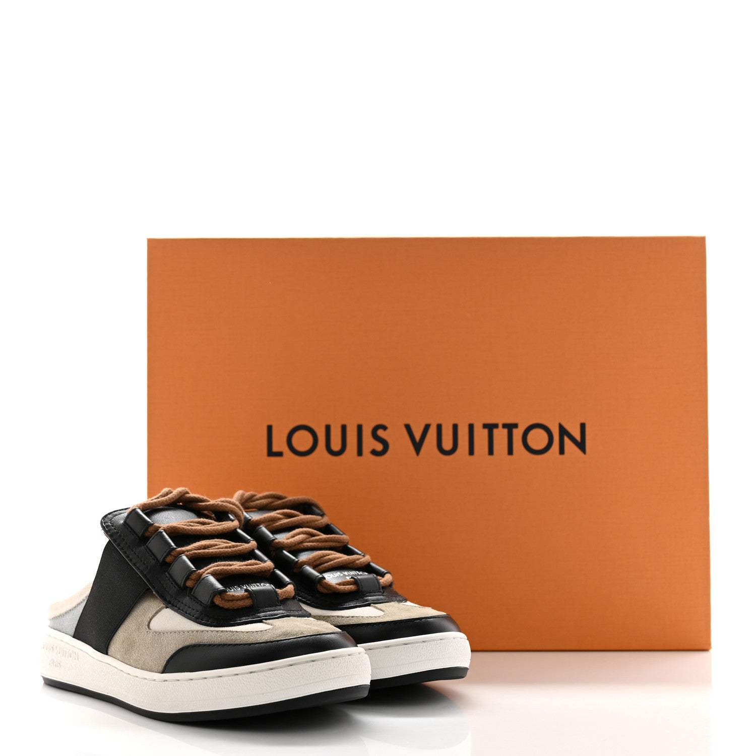 Louis Vuitton Suede Lous Open Back Sneaker 35 1328758 – FASHIONPHILE