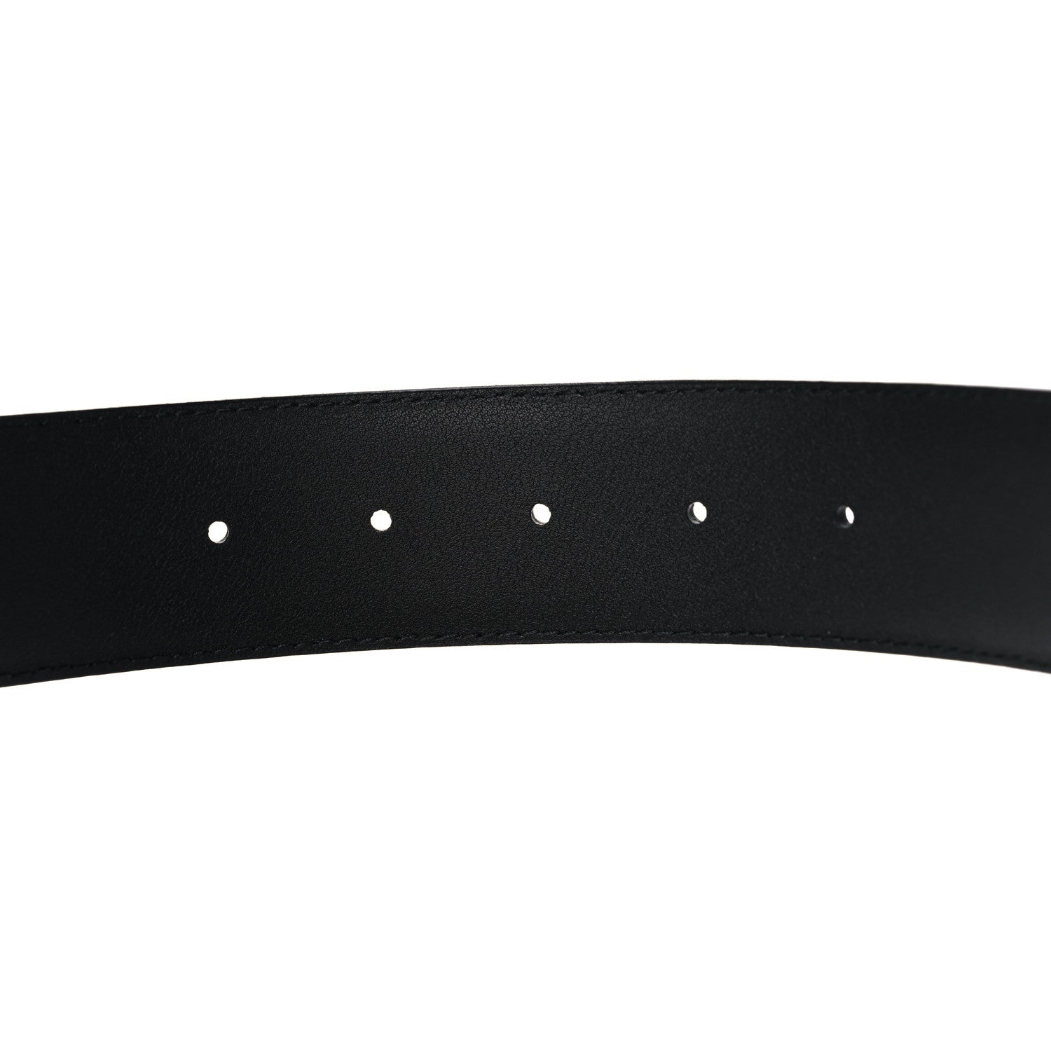 Gucci Guccissima Signature Interlocking G 40mm Belt 95 38 Black 4 of 4