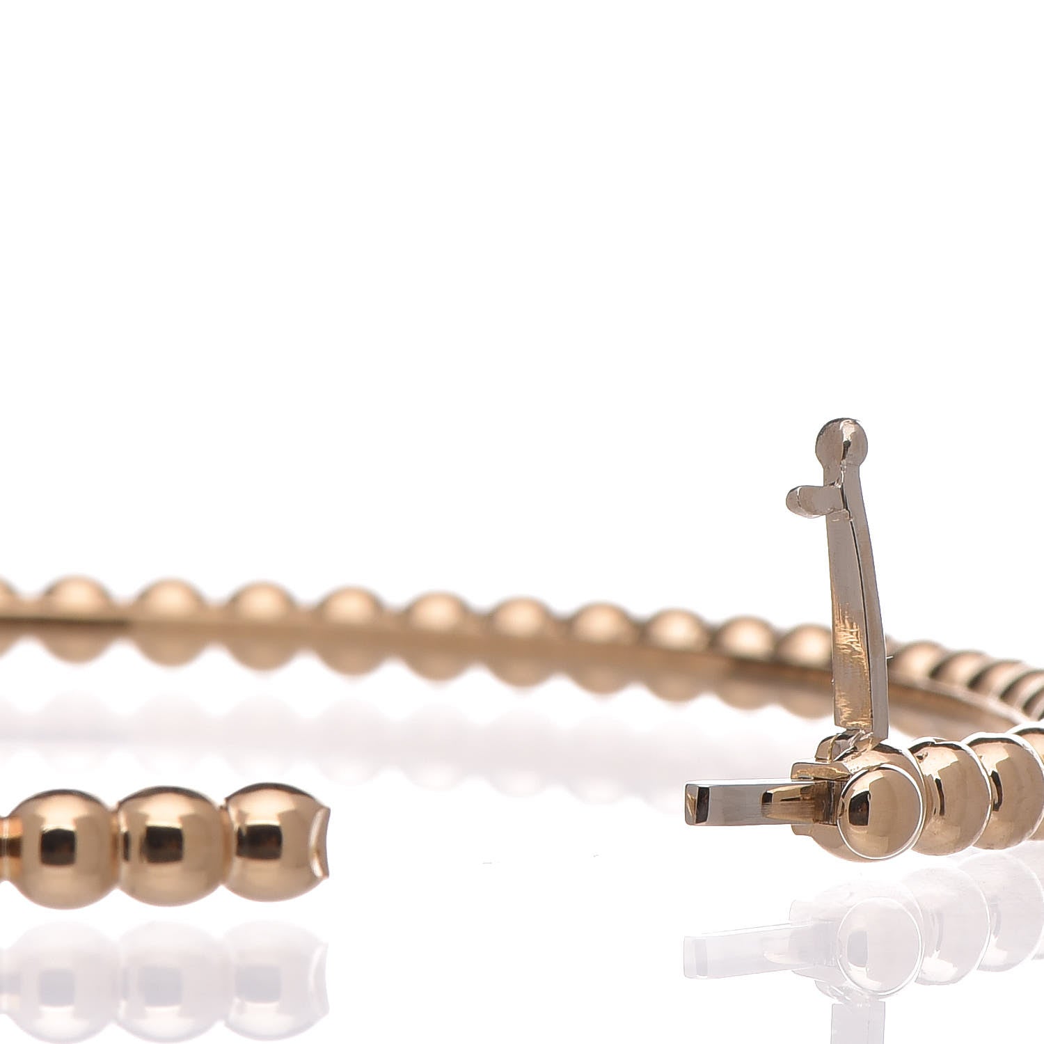 Van Cleef & Arpels 18K Yellow Gold Perlee Pearls of Gold Bracelet L 5 of 6