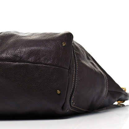 Chloe Calfskin Paddington Hobo Dark Brown 5 of 8