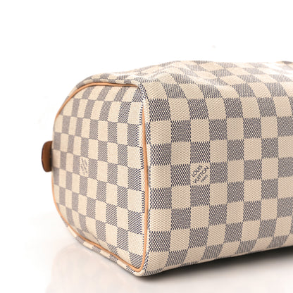 Louis Vuitton Damier Azur Speedy 25 7 of 9
