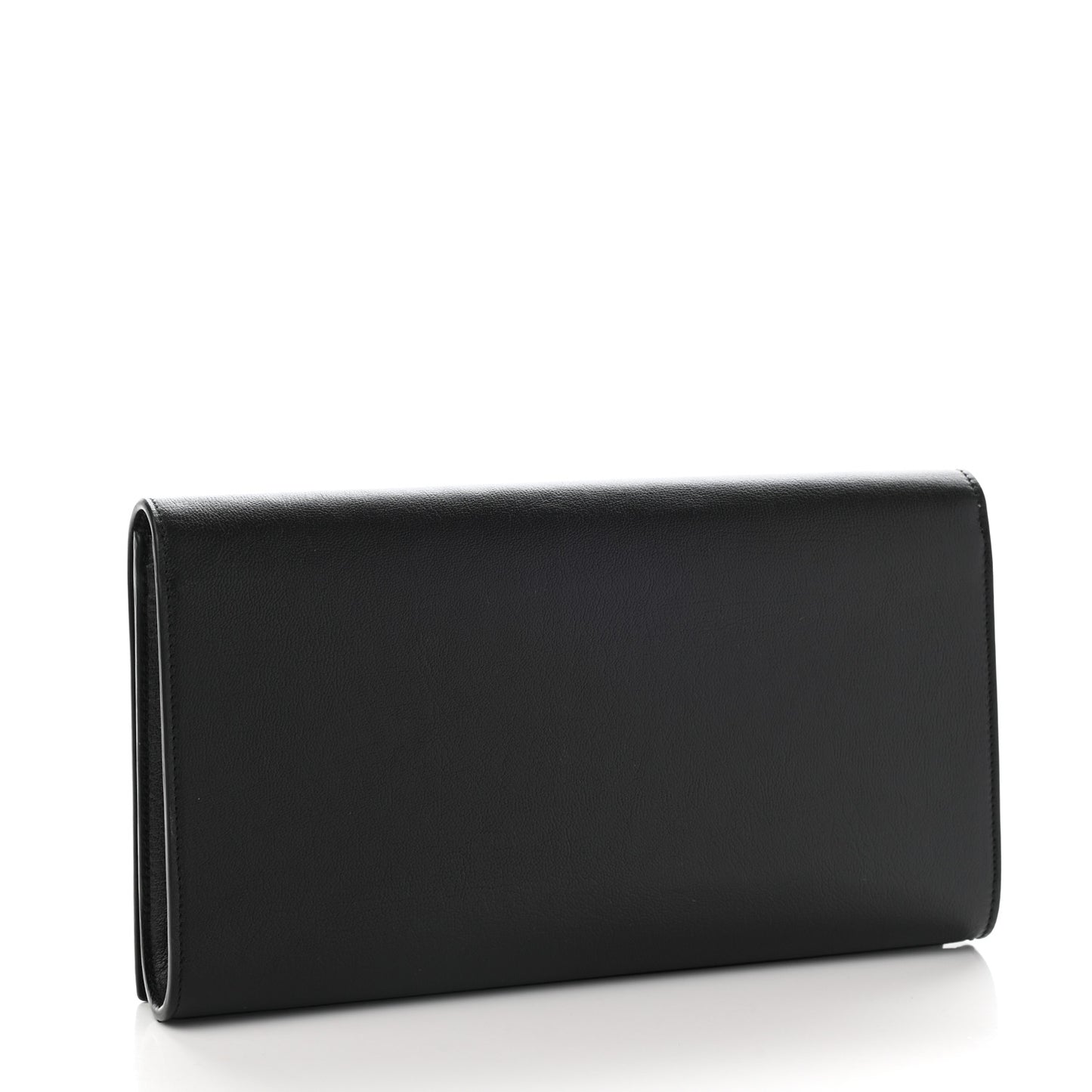 Calfskin Monogram Large Belle De Jour Clutch Black