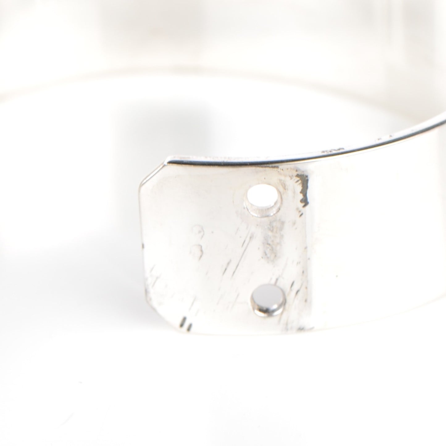 Sterling Silver MM Collier De Chien Bracelet SH