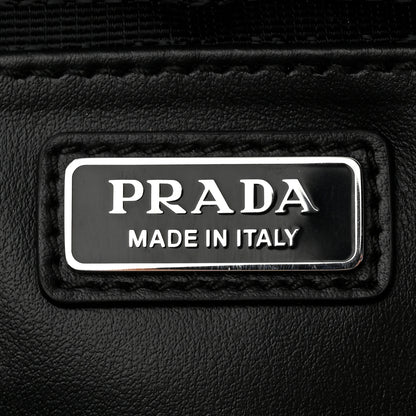 Prada Saffiano Travel Small Brique Crossbody Bag White 6 of 9