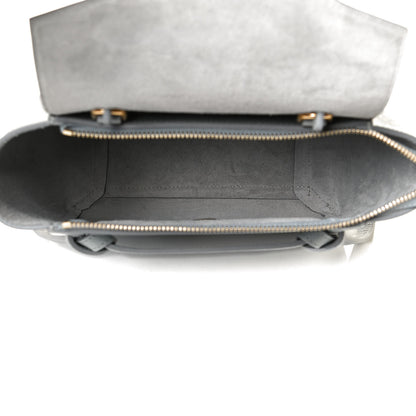 Celine Grained Calfskin Nano Belt Bag Mineral 5 of 11
