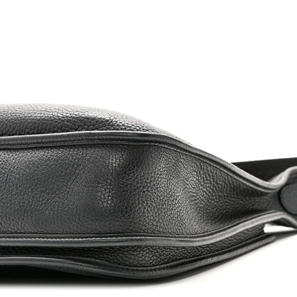 Hermes Taurillon Clemence Evelyne III PM Black 10 of 10