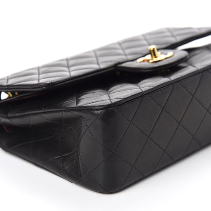 Chanel Lambskin Quilted Small Double Flap Black 6 of 13