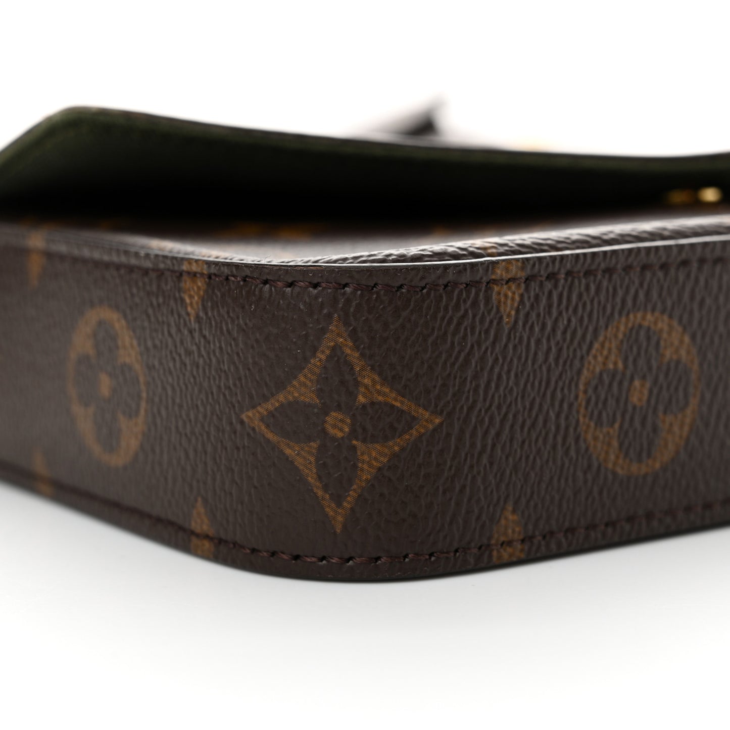 Monogram Felicie Strap & Go Kaki