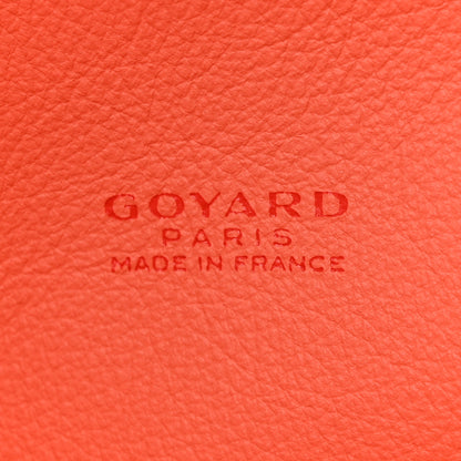 Goyard Goyardine Embroidered Seahorse Reversible Anjou PM Coral 12 of 19