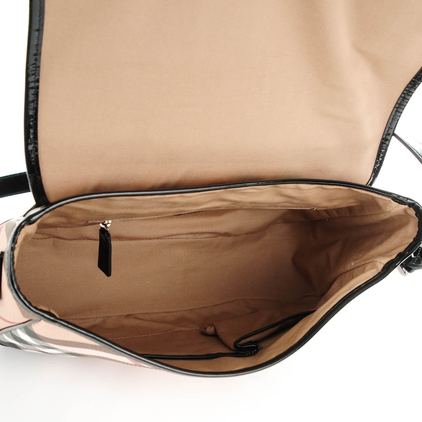 Nova Check Messenger Bag Black