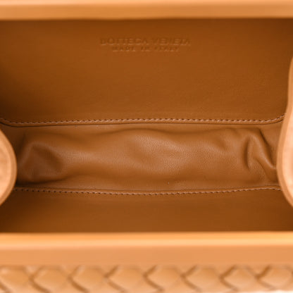 Bottega Veneta Calfskin Intrecciato Knot On Strap Camel 5 of 10
