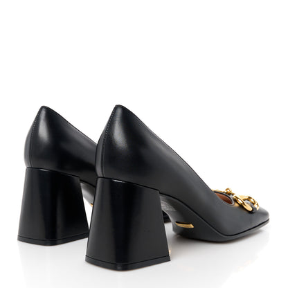 Gucci Malaga Kid Horsebit 75mm Pumps 39 Black 4 of 10