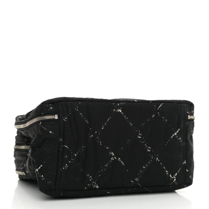 Chanel Nylon Travel Duffel Bag Black 4 of 12