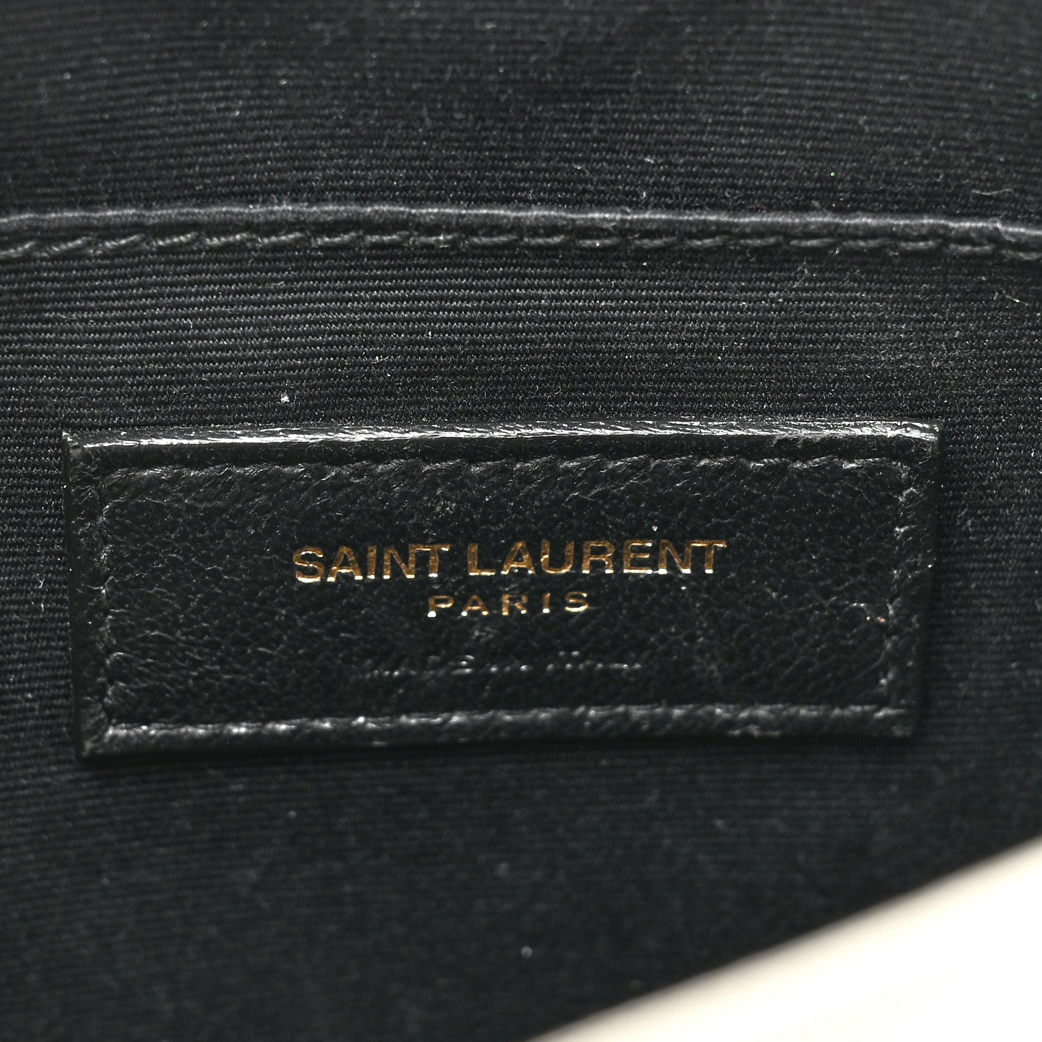Saint Laurent Grain De Poudre Matelasse Chevron Quilted Round Vinyle Camera Bag Crema Soft 6 of 11
