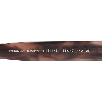 Chanel Acetate Polarized Square Sunglasses 5408-A Purple 5 of 8