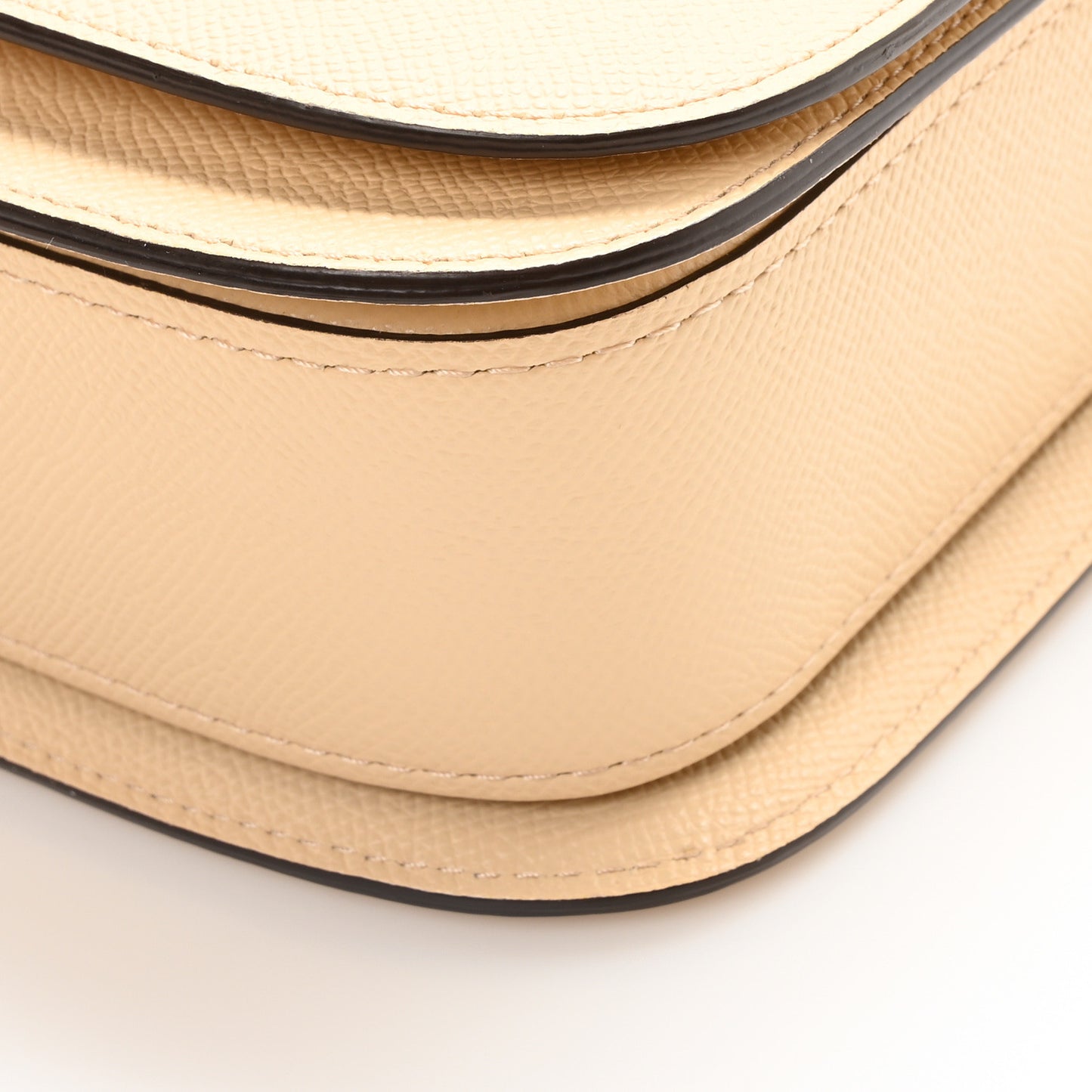 Alpina Calfskin Lingot Crossbody Dune