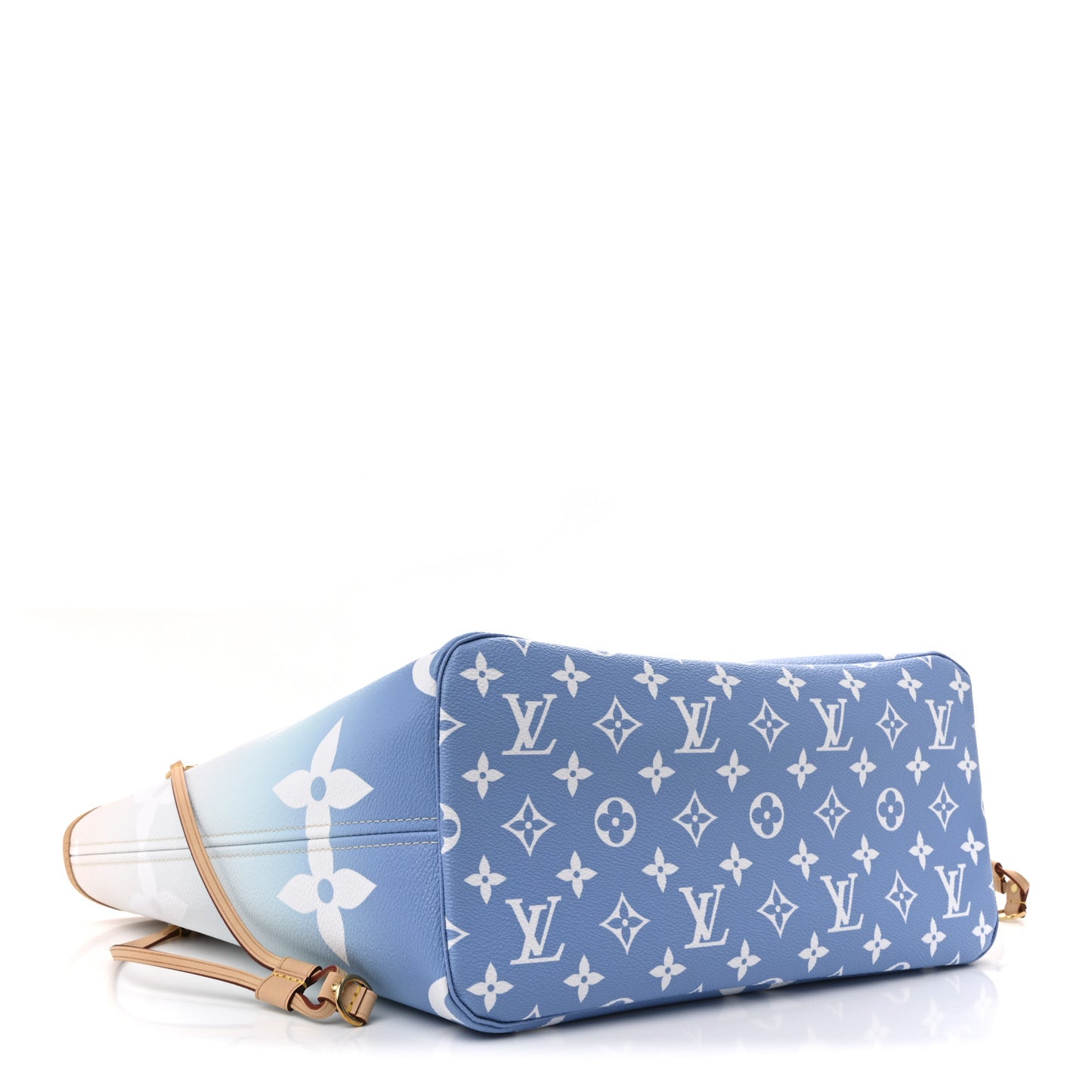 Monogram Giant By The Pool Neverfull MM Blue