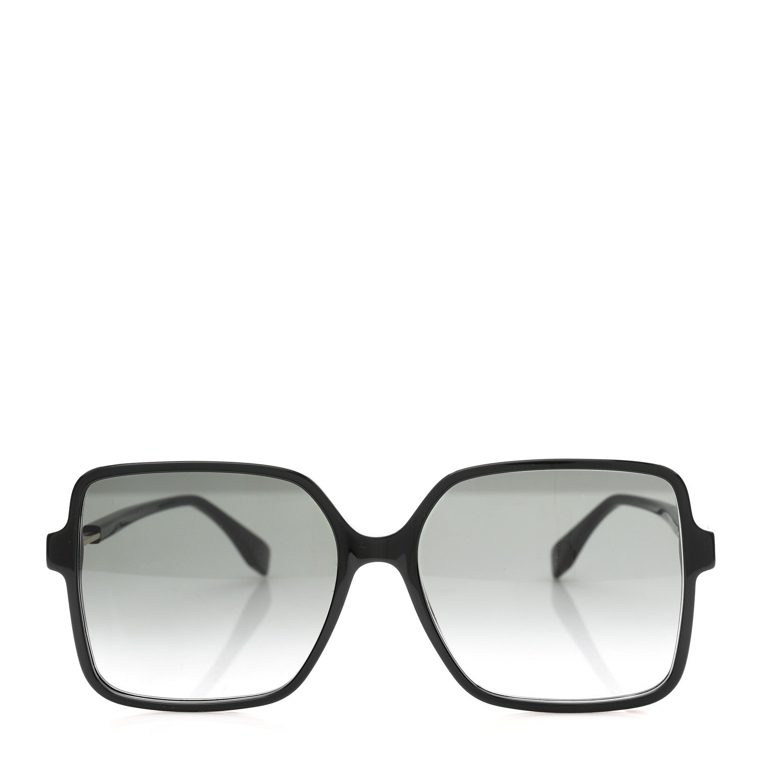 Fendi Acetate Square Sunglasses FF 0411/S Black 2 of 7