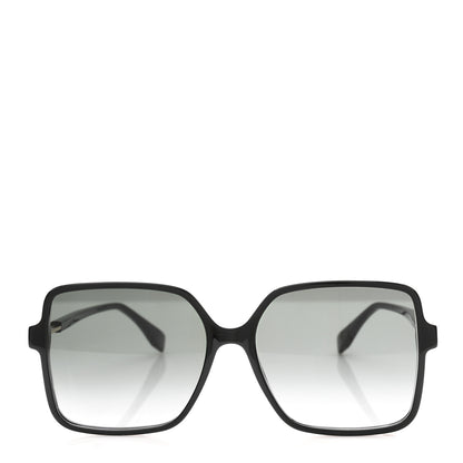 Fendi Acetate Square Sunglasses FF 0411/S Black 2 of 7