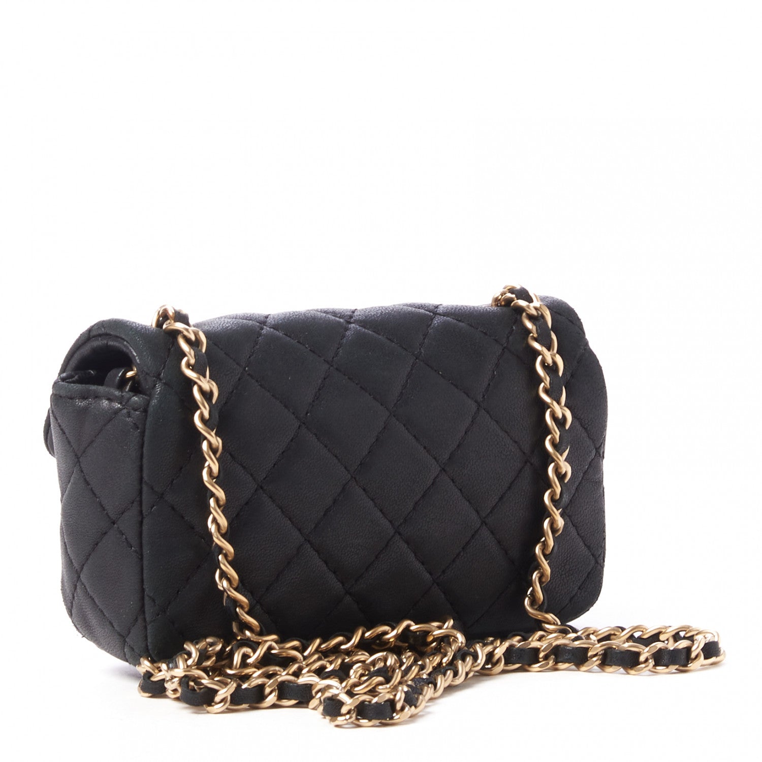 Chanel Lambskin Quilted Precious Jewel Extra Mini Flap Black 2 of 9