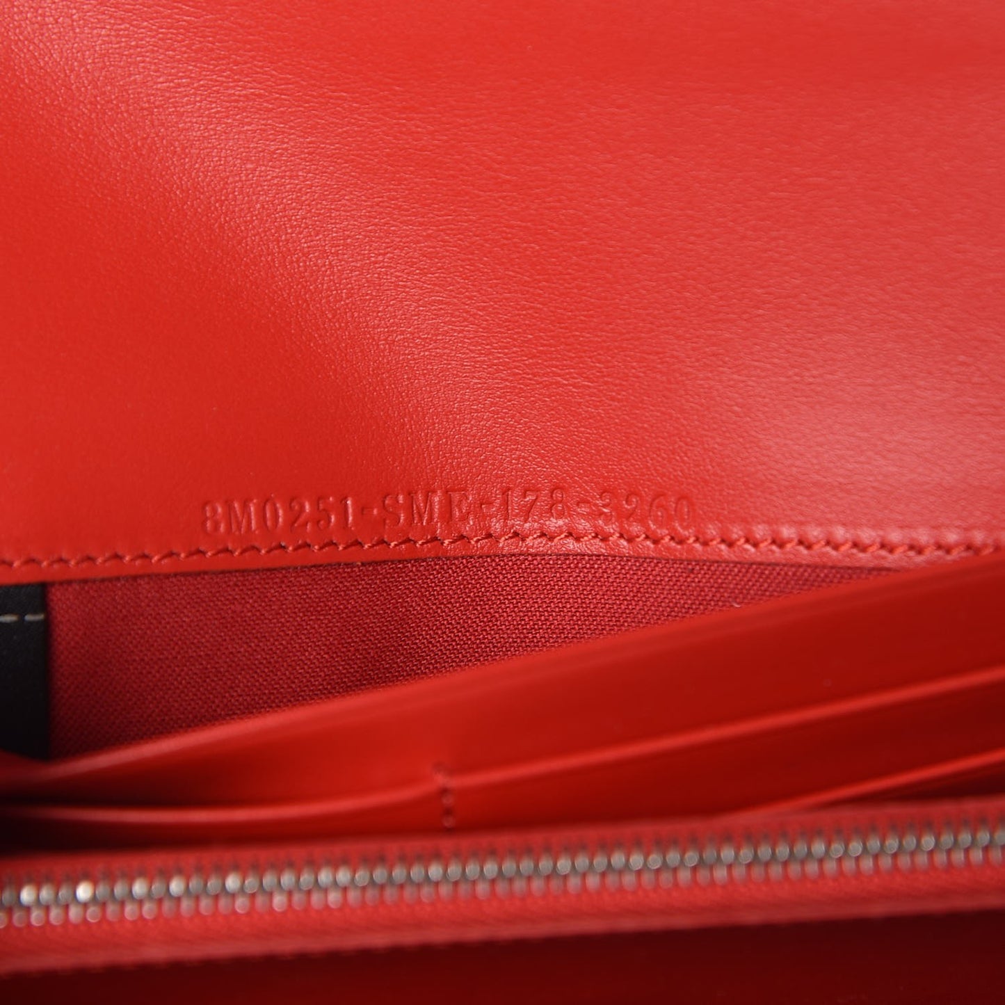 Vitello Liberty Century Lucido By The Way Continental Wallet Rosso