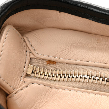 Chanel Aged Calfskin Quilted Small Gabrielle Hobo Beige Black 13 of 13