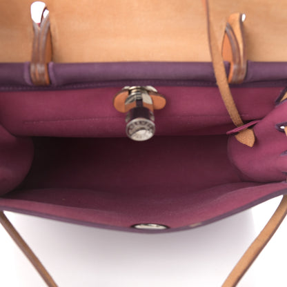 Hermes Vache Hunter Toile Herbag Zip 31 PM Tosca 5 of 12