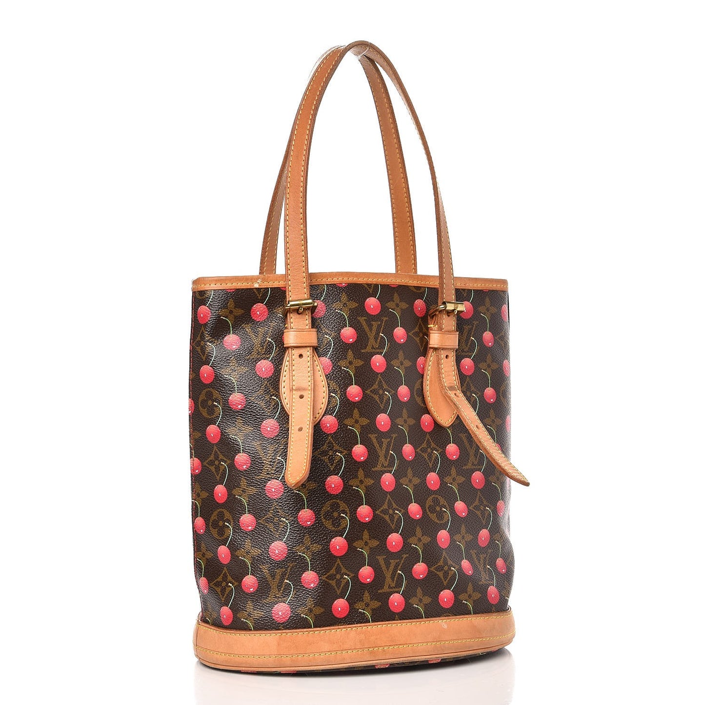Monogram Cerises Bucket Bag